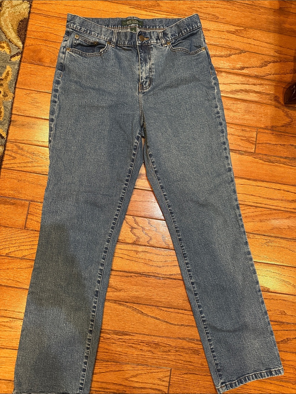 LRL Classic High-Rise Women's Blue Jeans 10